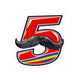Red Five Moustache