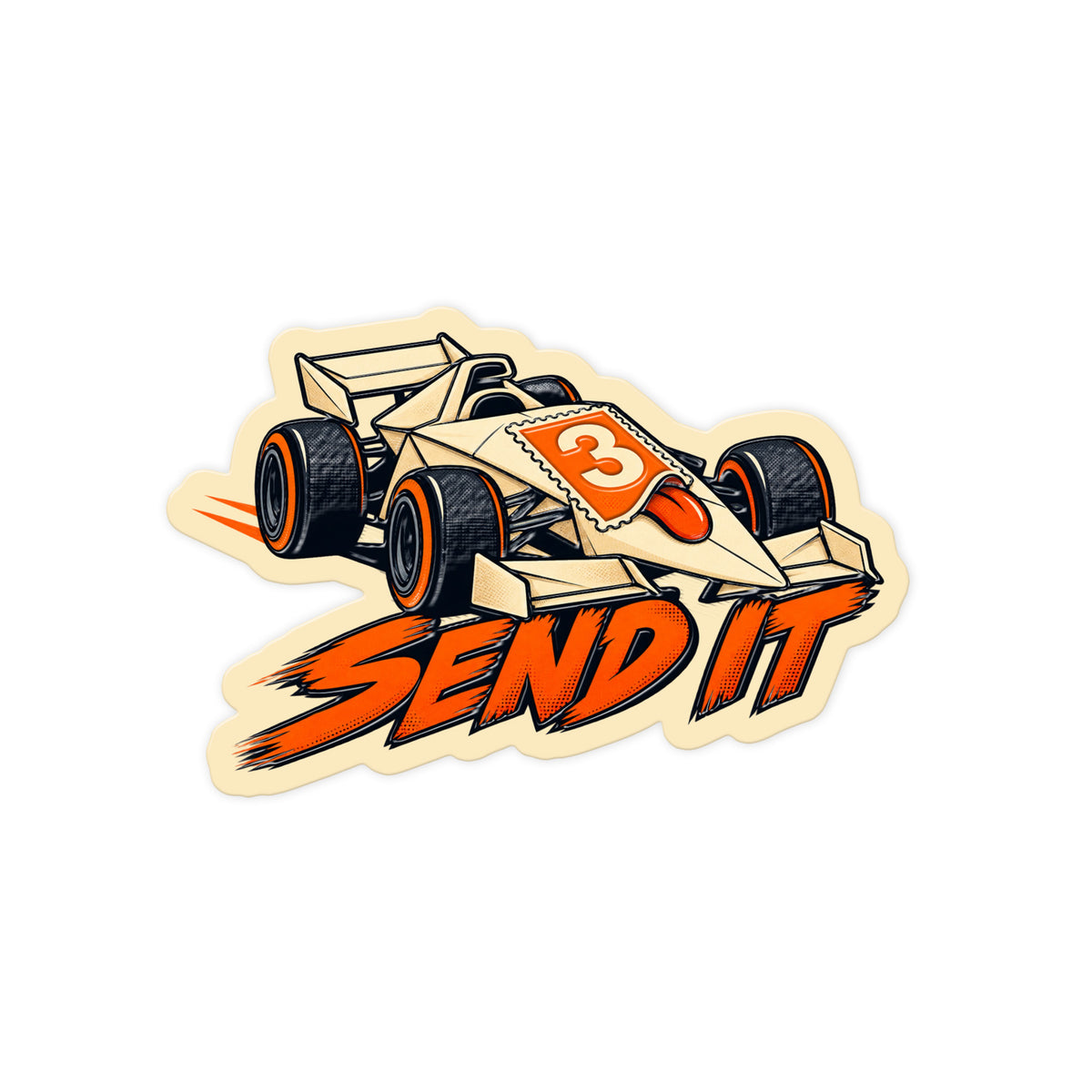 Ricciardo Send It Stamp