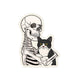 Skeleton Cat Cuddle
