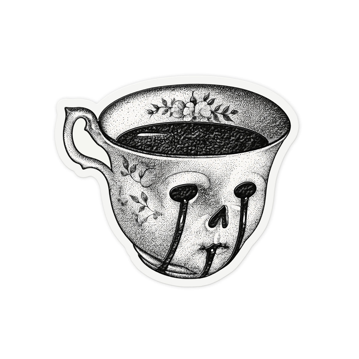 Skull Teacup