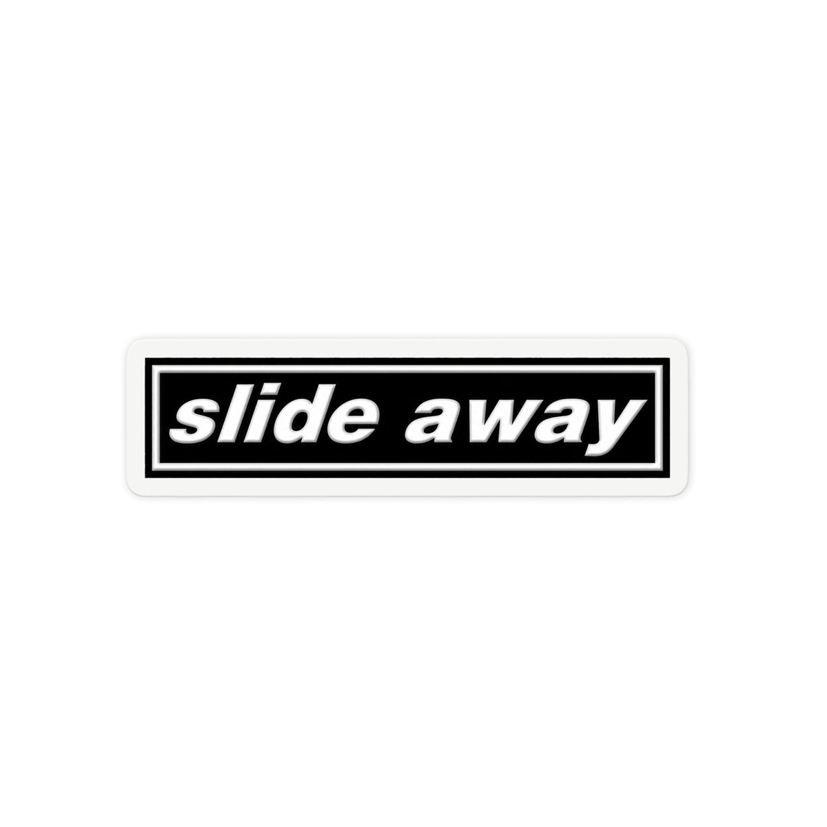 Slide Away Label
