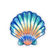 Watercolor Scallop