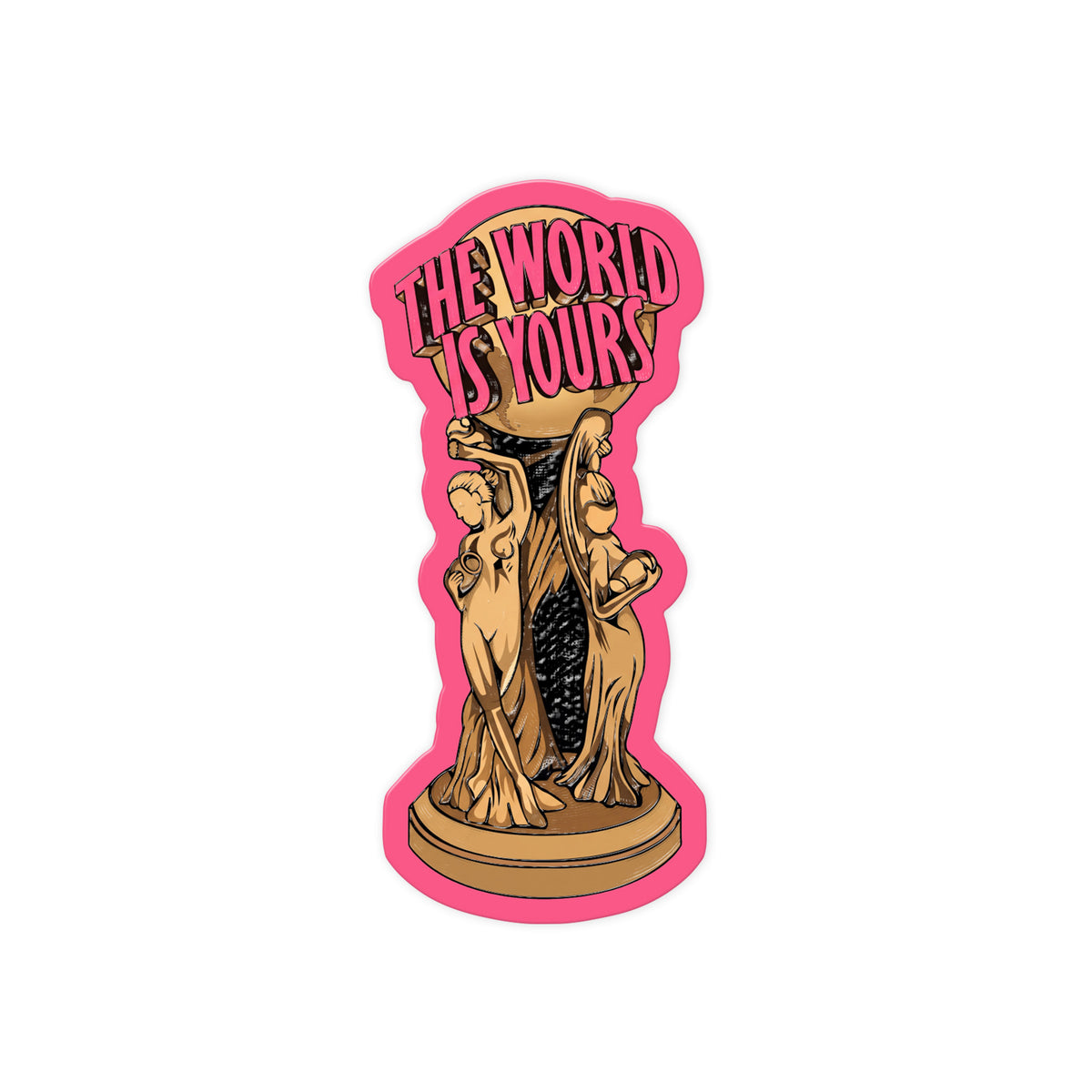 World Is Yours Statue