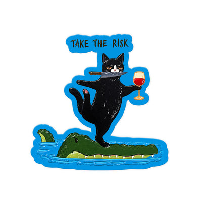 Yoga Cat Wine