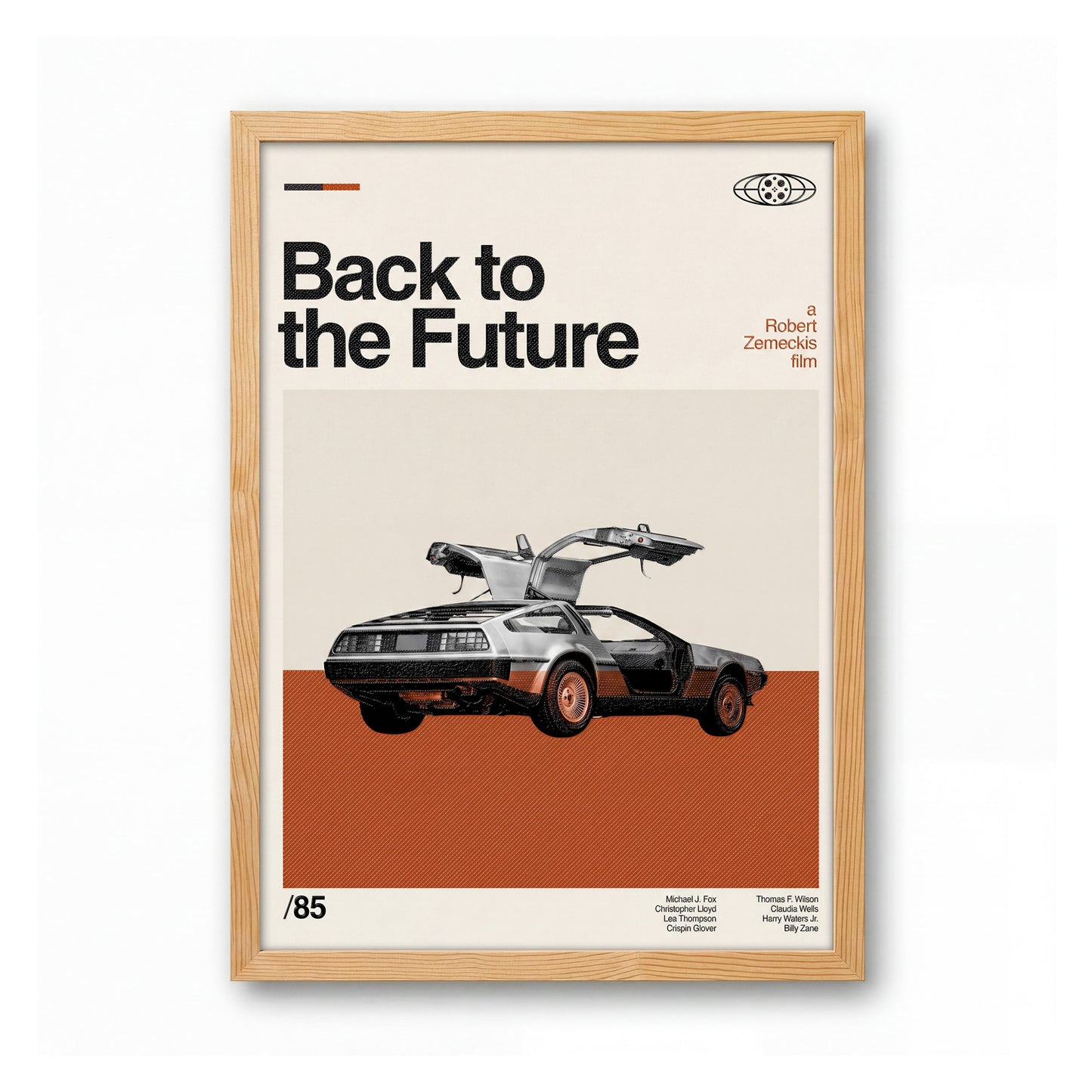 AF - Delorean Poster
