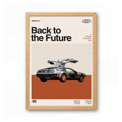 AF - Delorean Poster