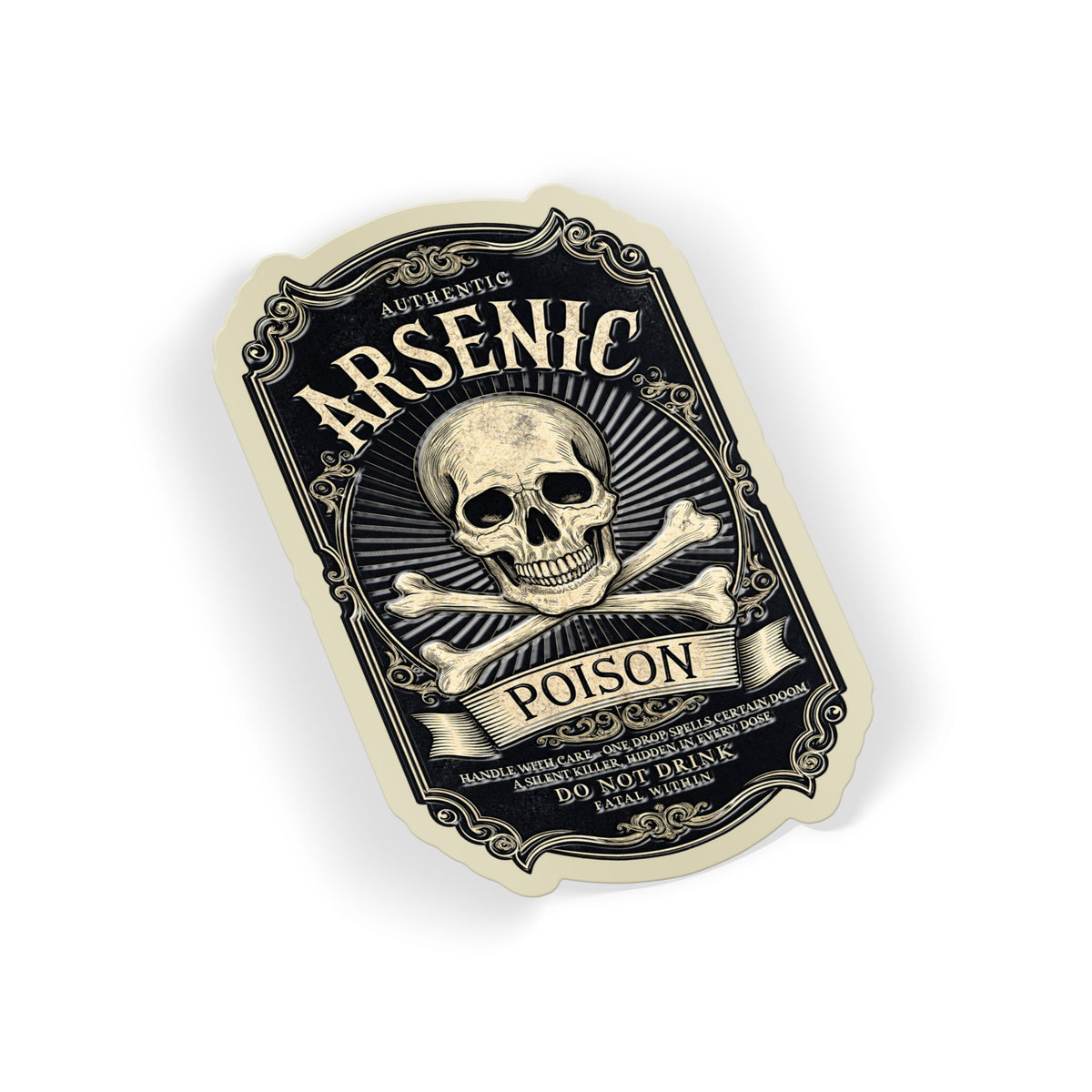 Arsenic Poison Label
