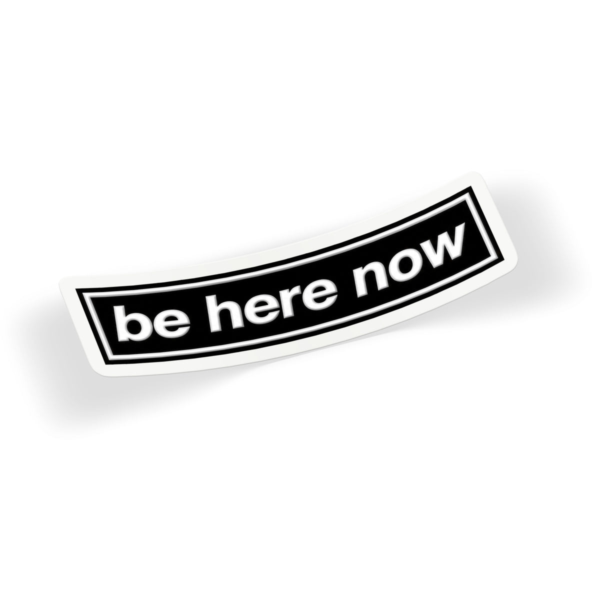 Be Here Now Label