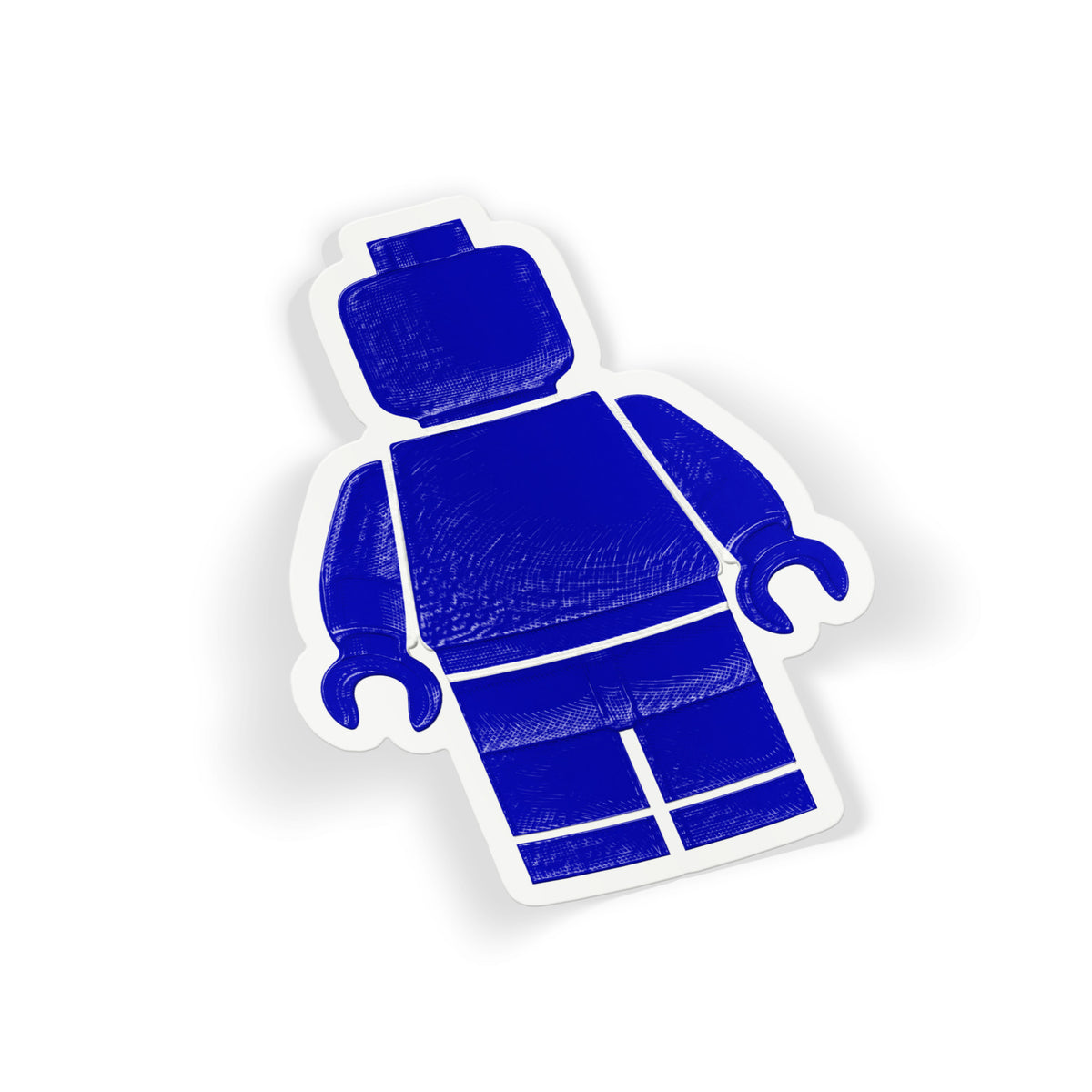 Blue Minifig
