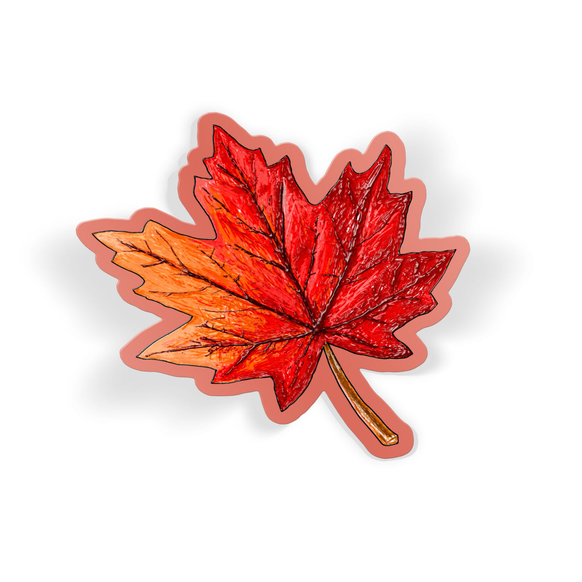 Crimson Maple Leaf
