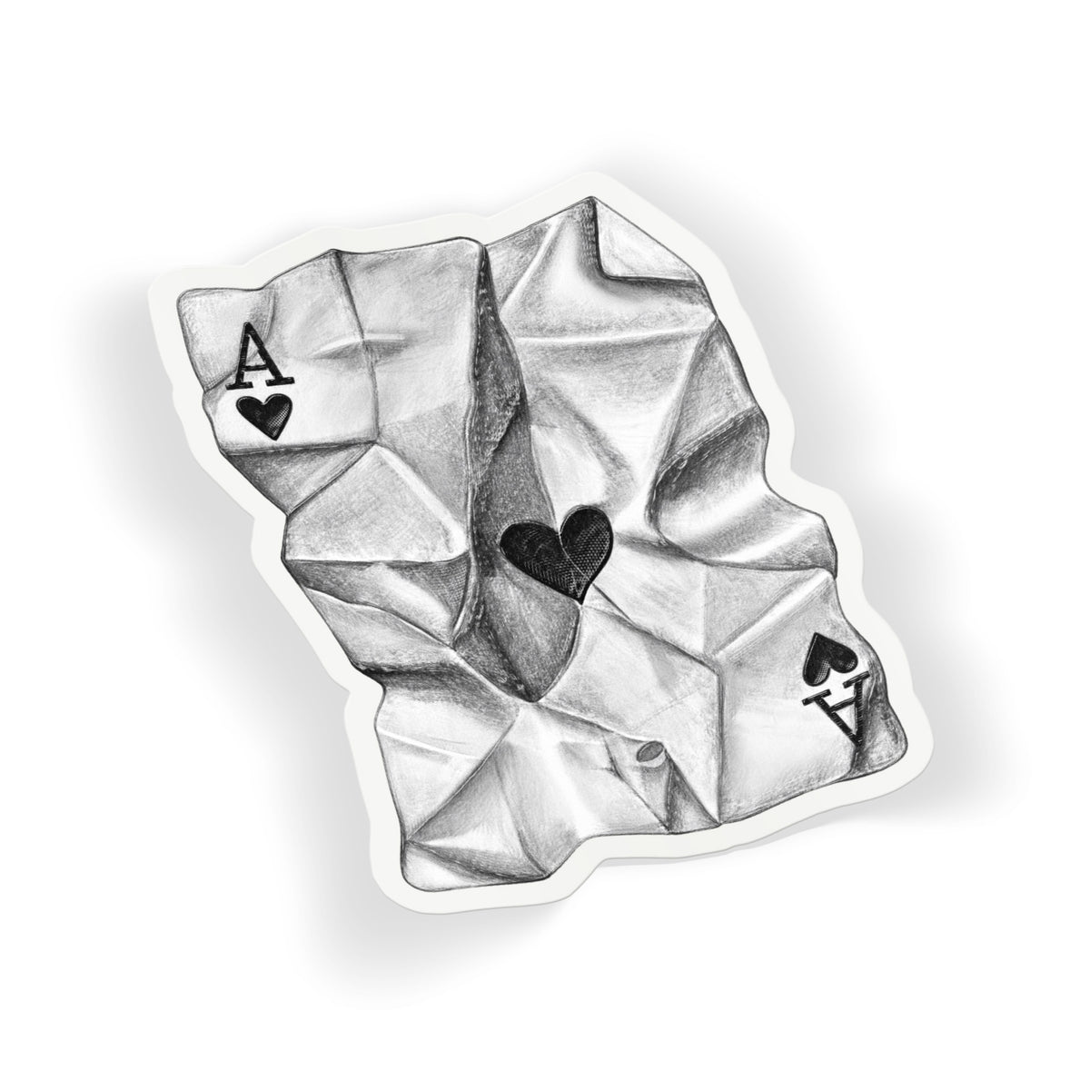 Crumpled Ace