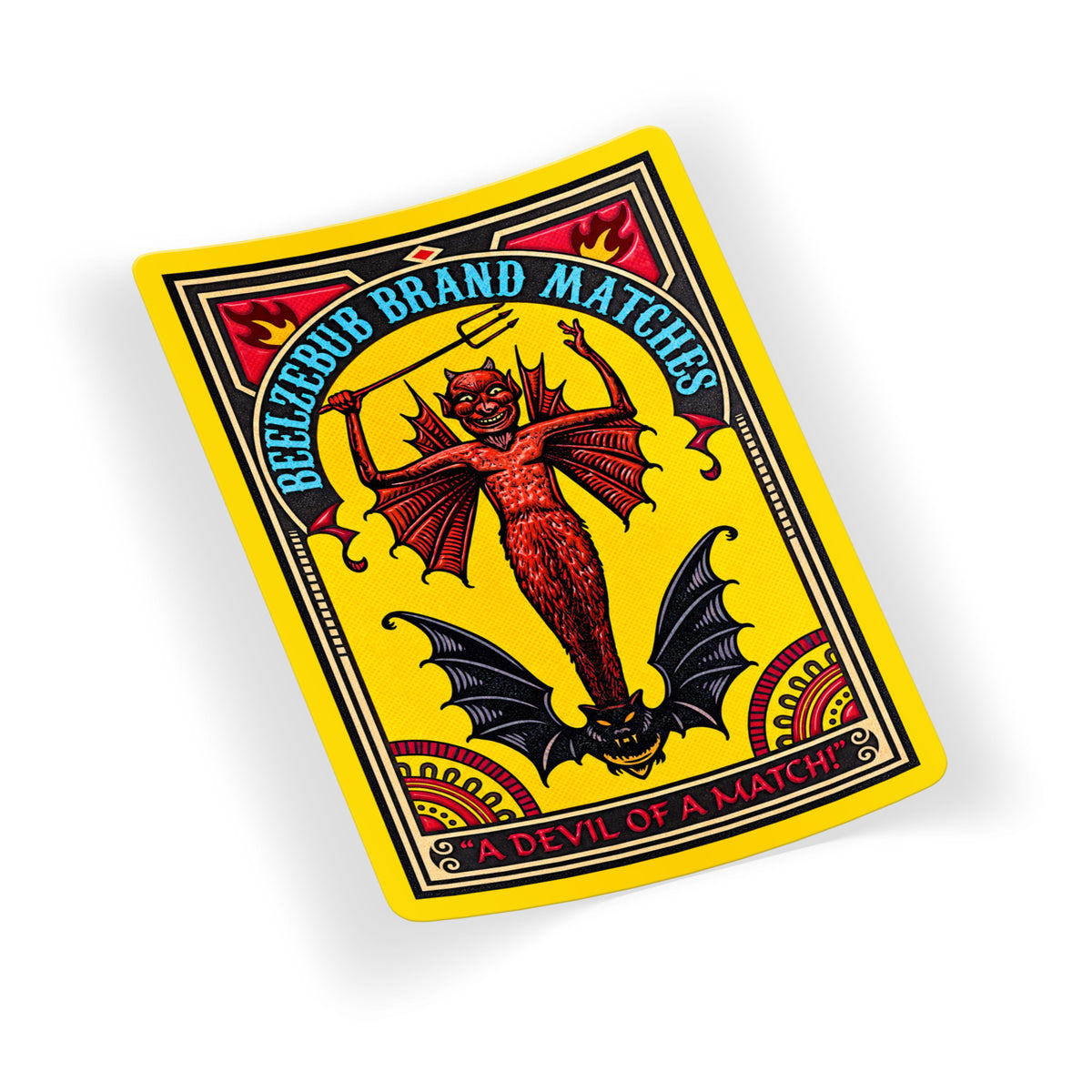 Devil Matches Label