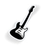 Electric Guitar Silhouette