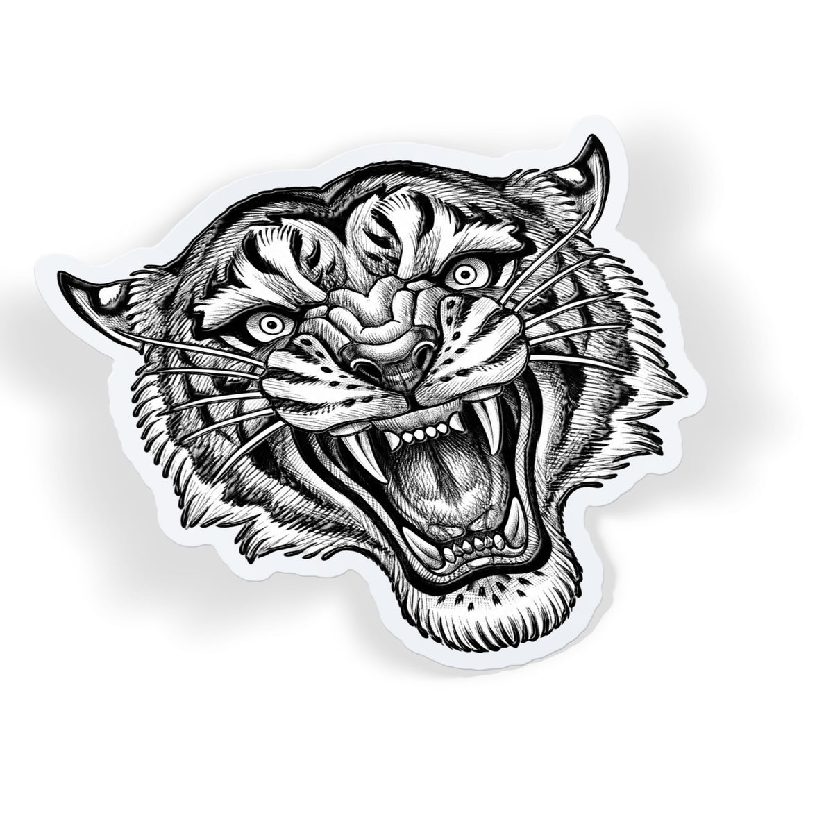 Engraved Tiger