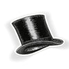 Engraved Top Hat