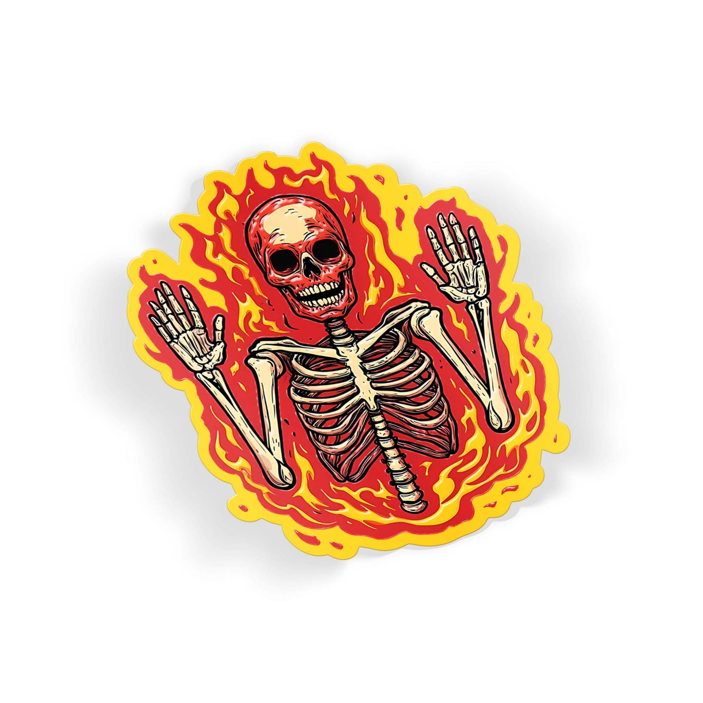 Fire Skeleton