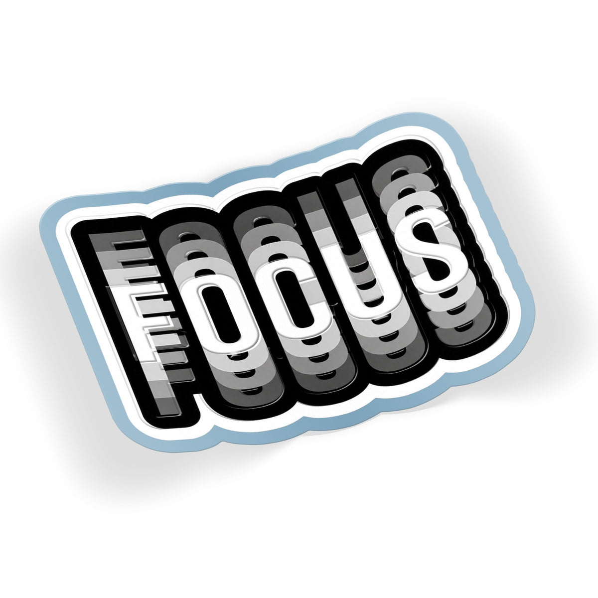 Focus Blur Text