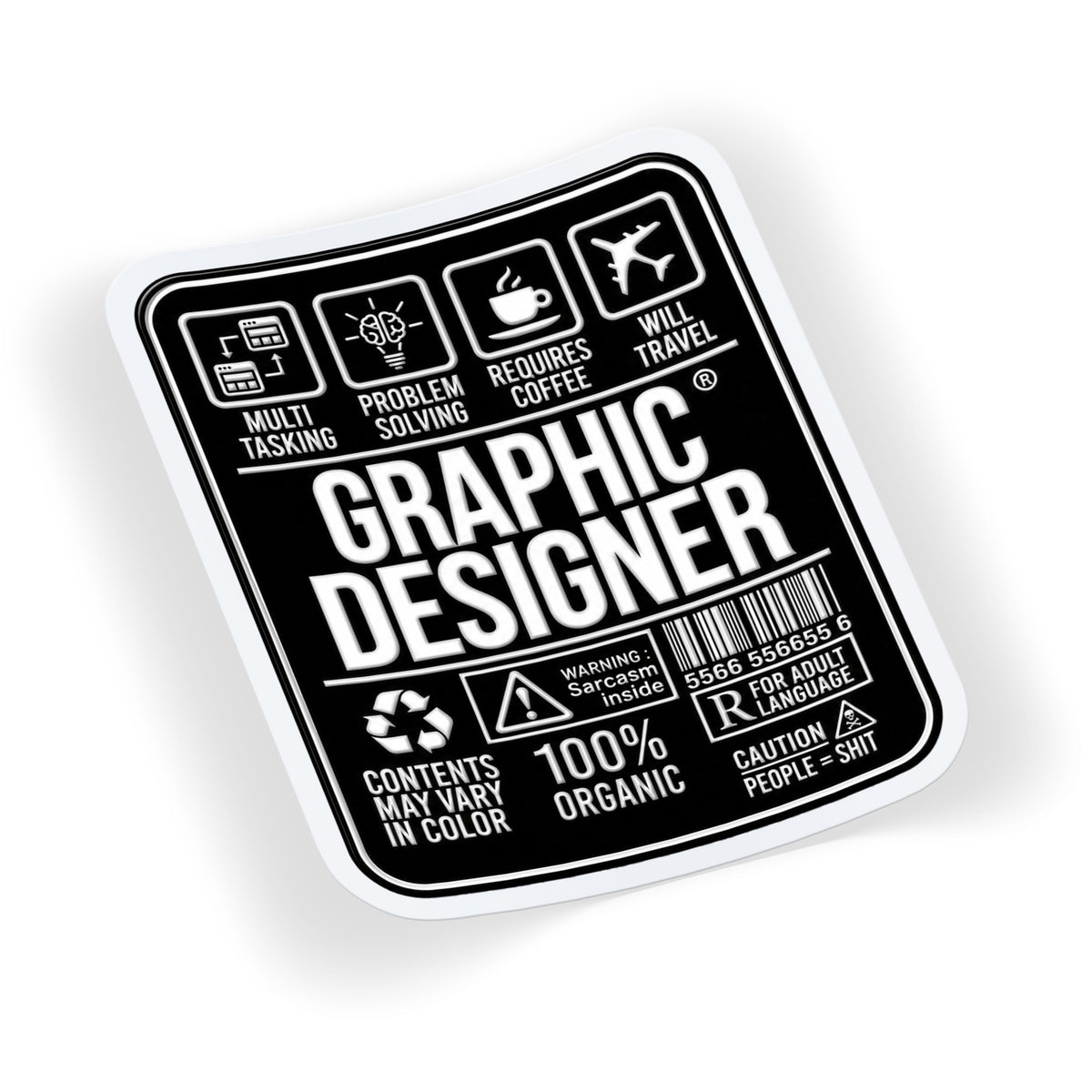 Graphic Designer Label