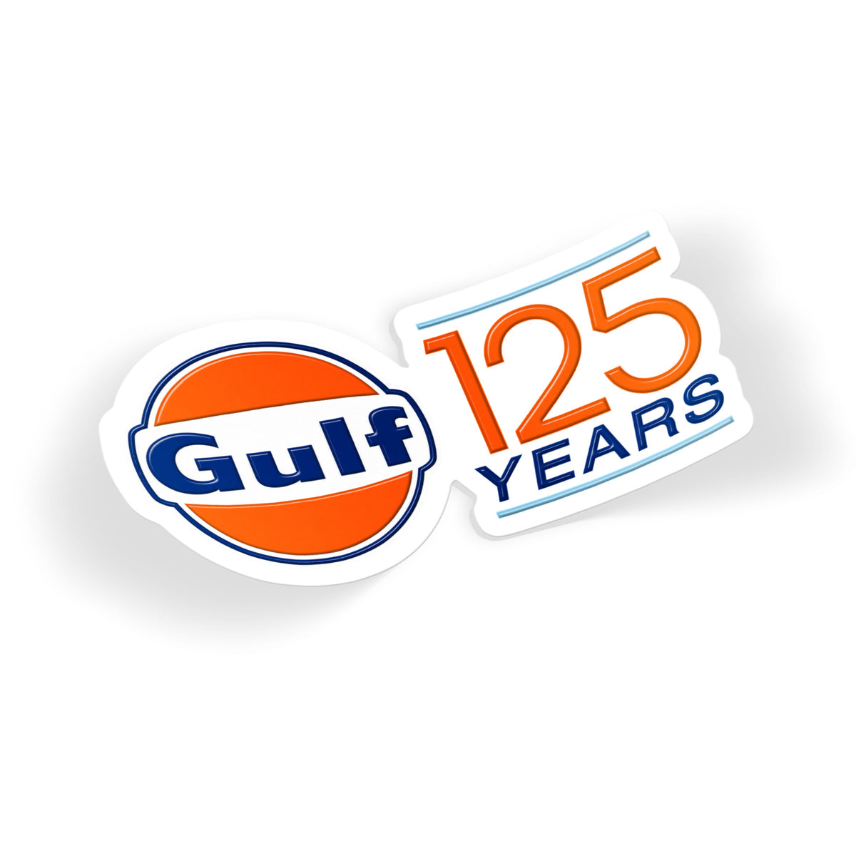 Gulf 125 Years Logo