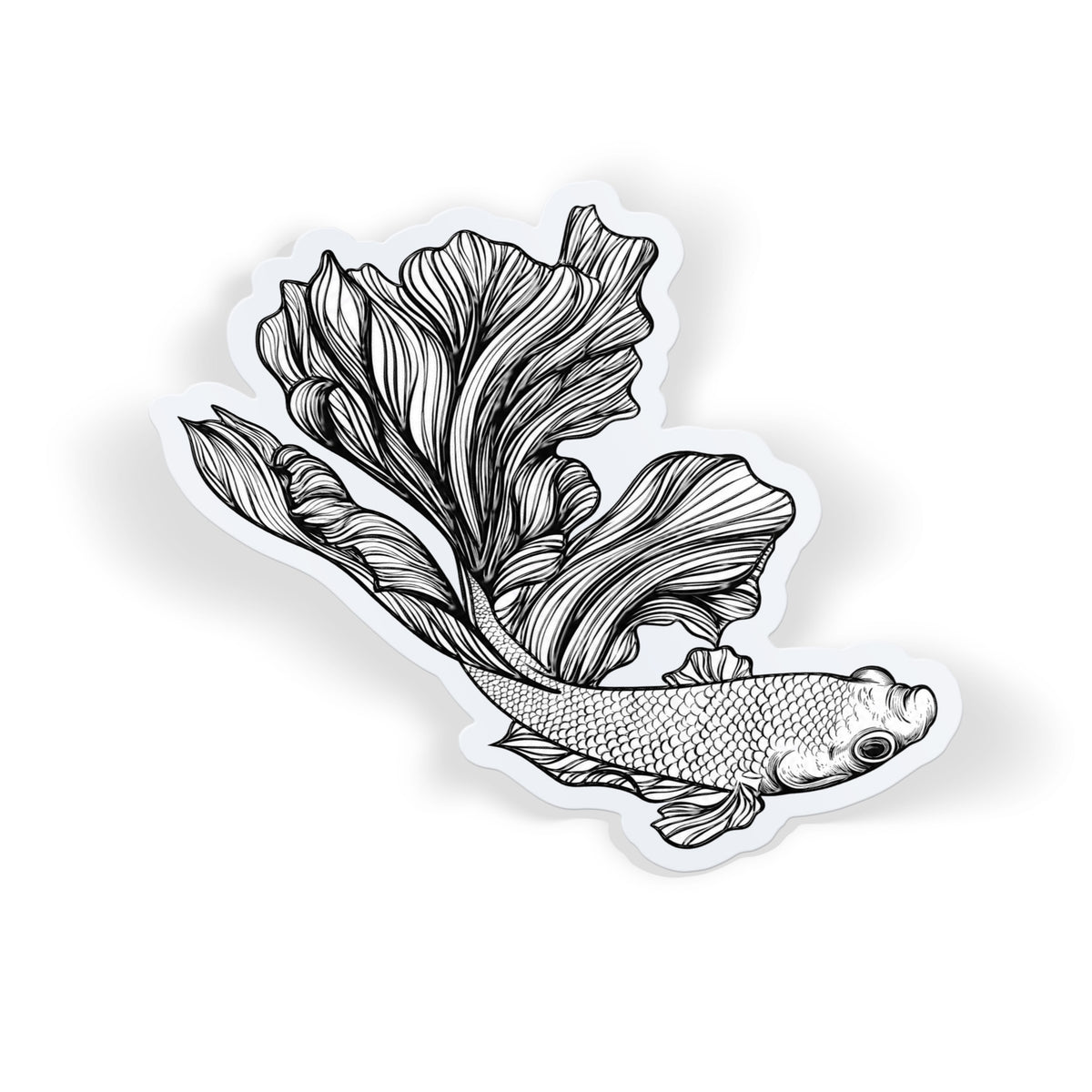 Ink Betta Fish