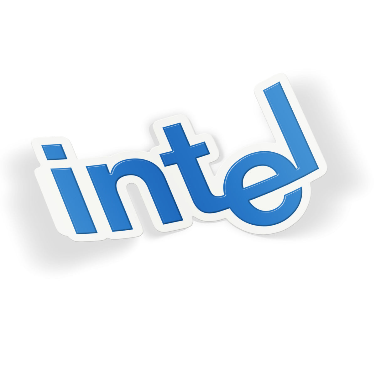 Intel Logo 1990s