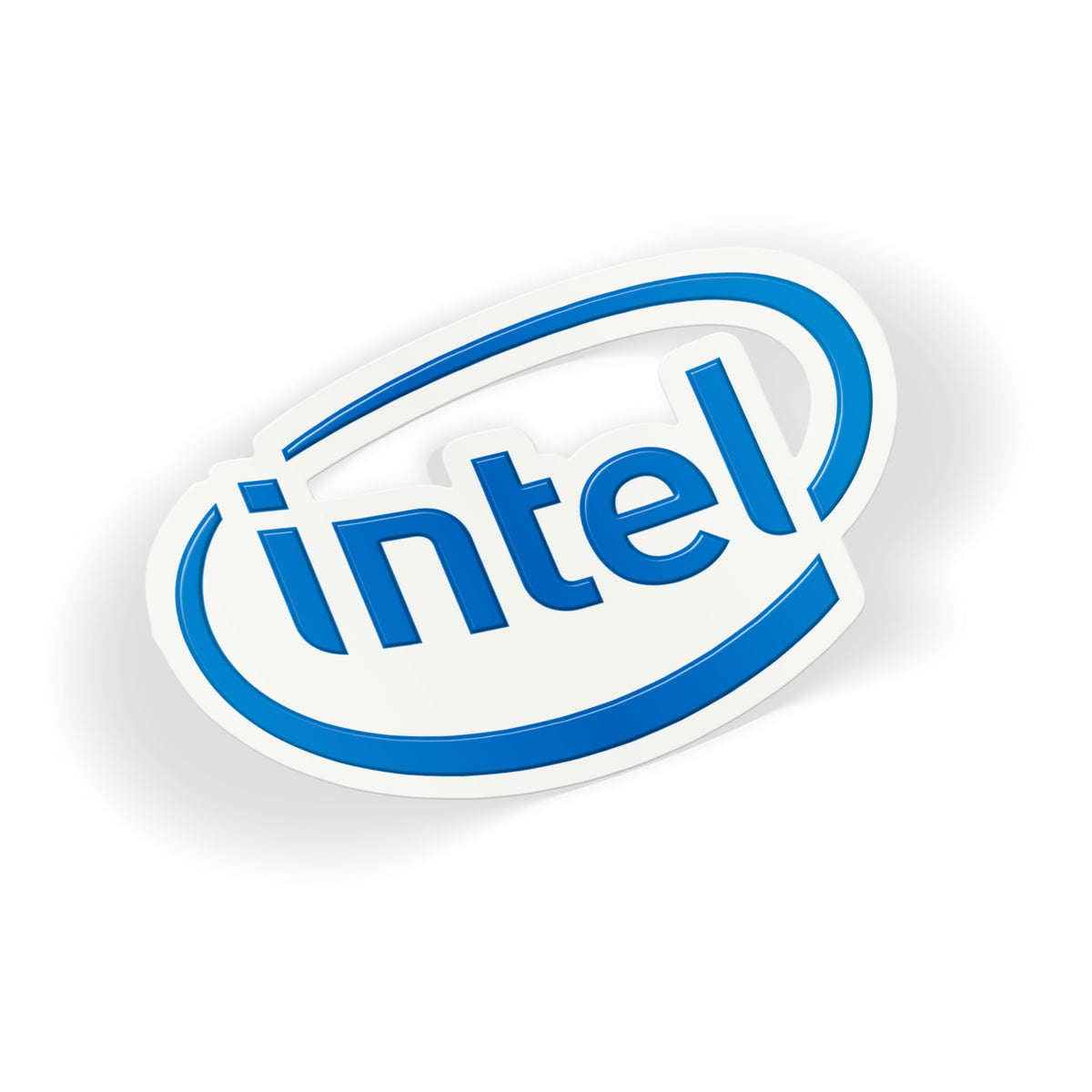 Intel Logo 2000s