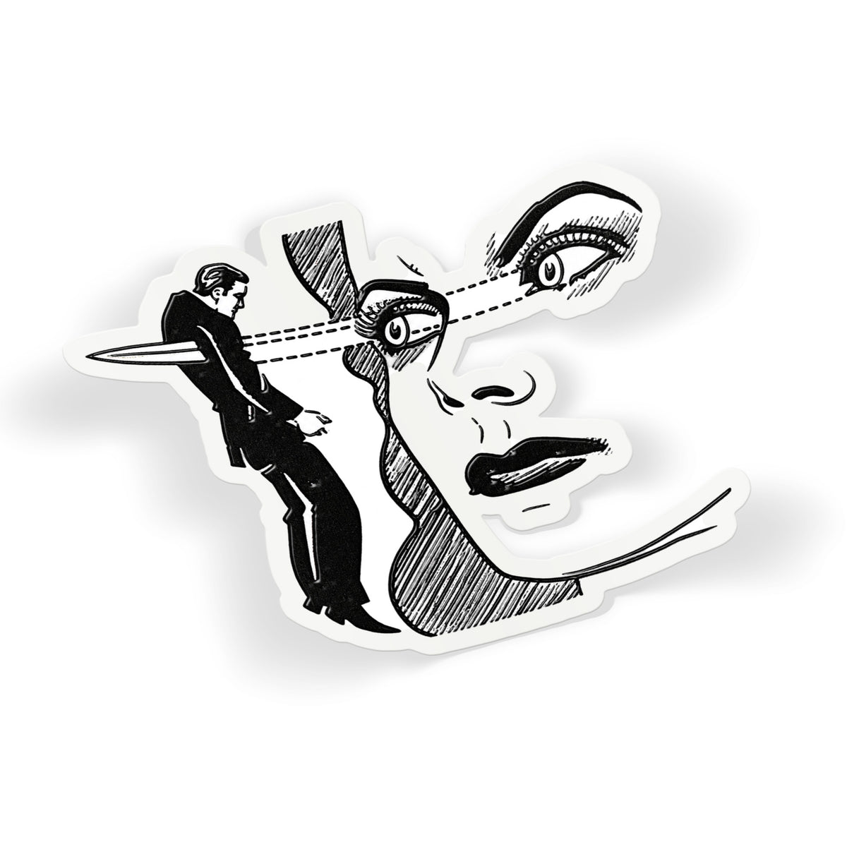 Knife Gaze