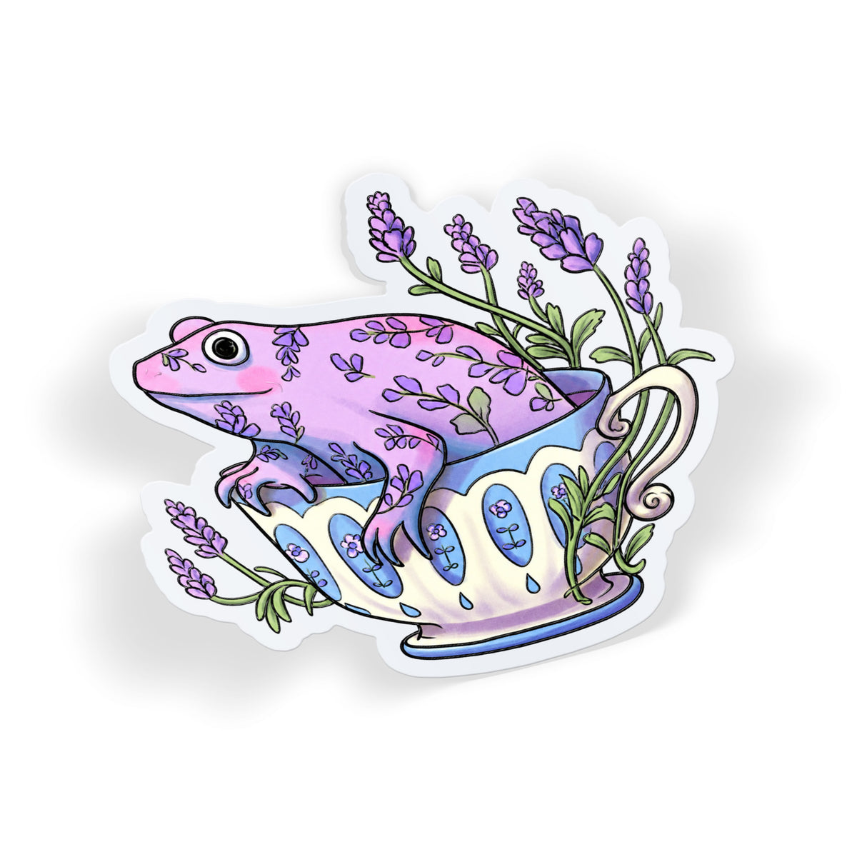 Lavender Teacup Frog