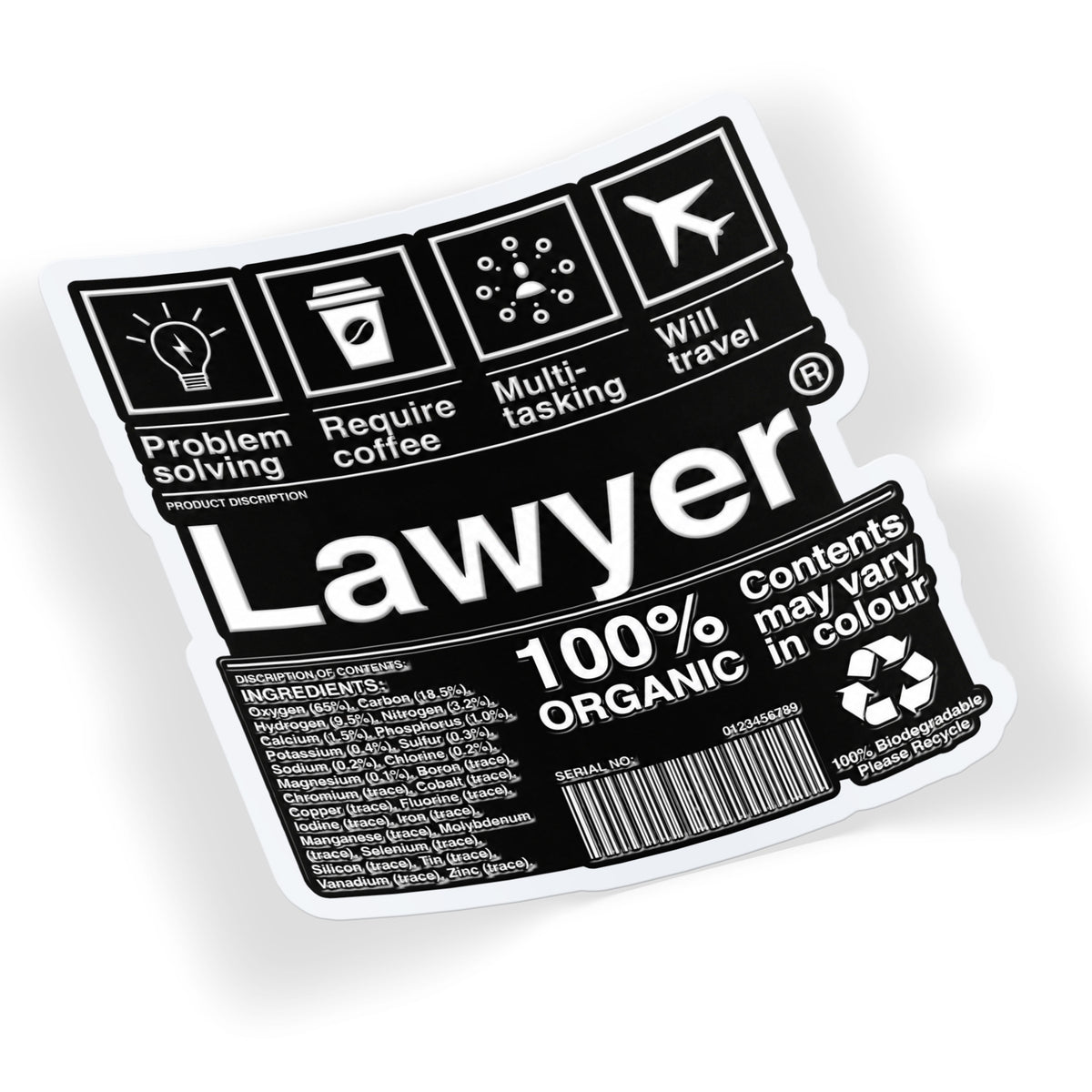 Lawyer Label