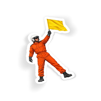 Marshal Yellow Flag
