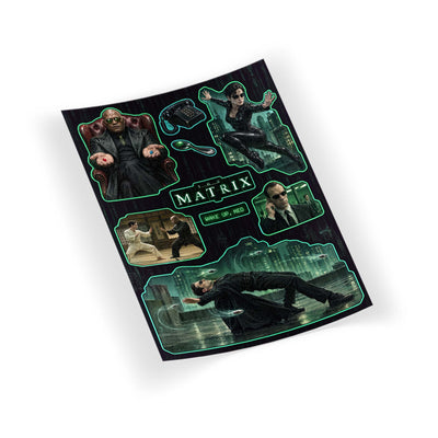 Matrix A5 sticker seti - detay görseli