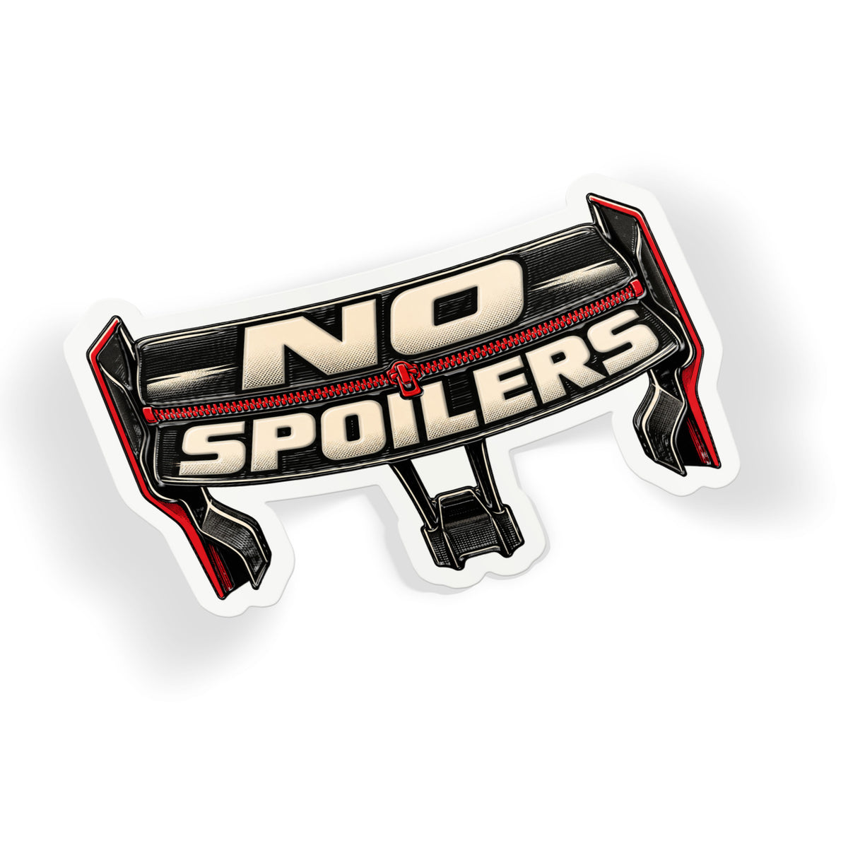 No Spoilers Rear Wing