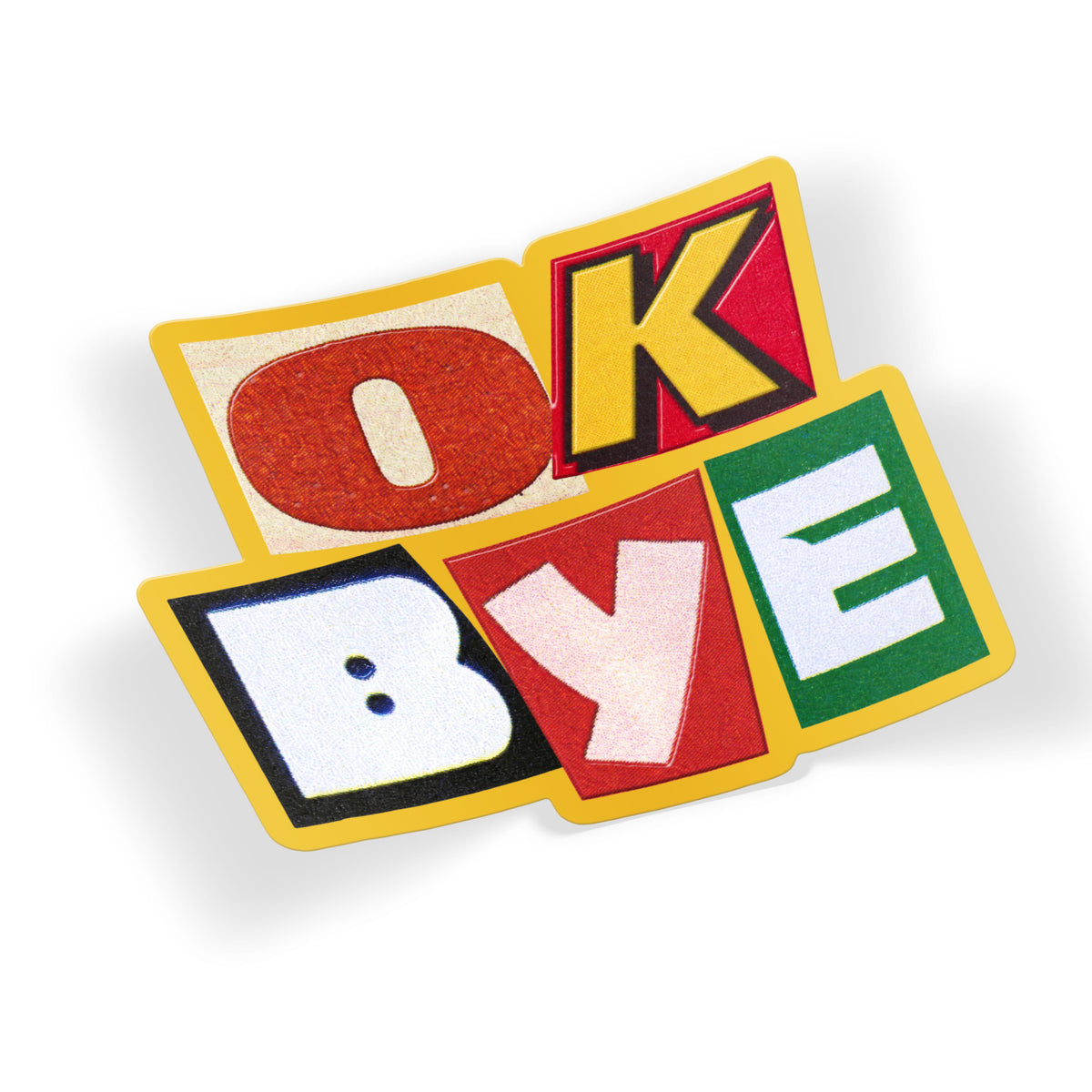 OK Bye Letters