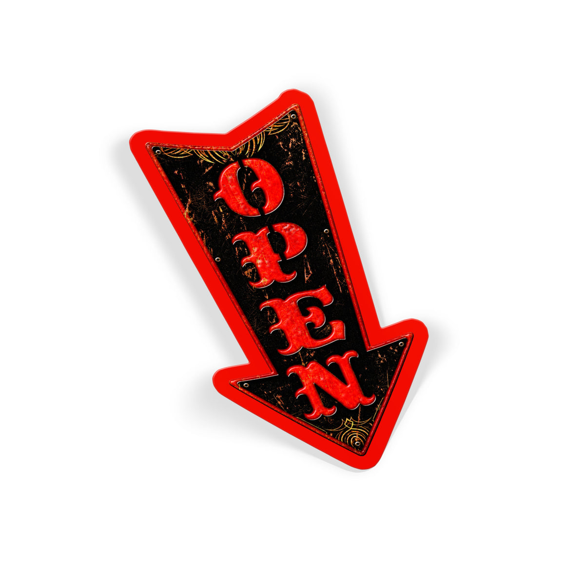 Open Arrow Sign