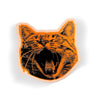 Orange Yawning Cat