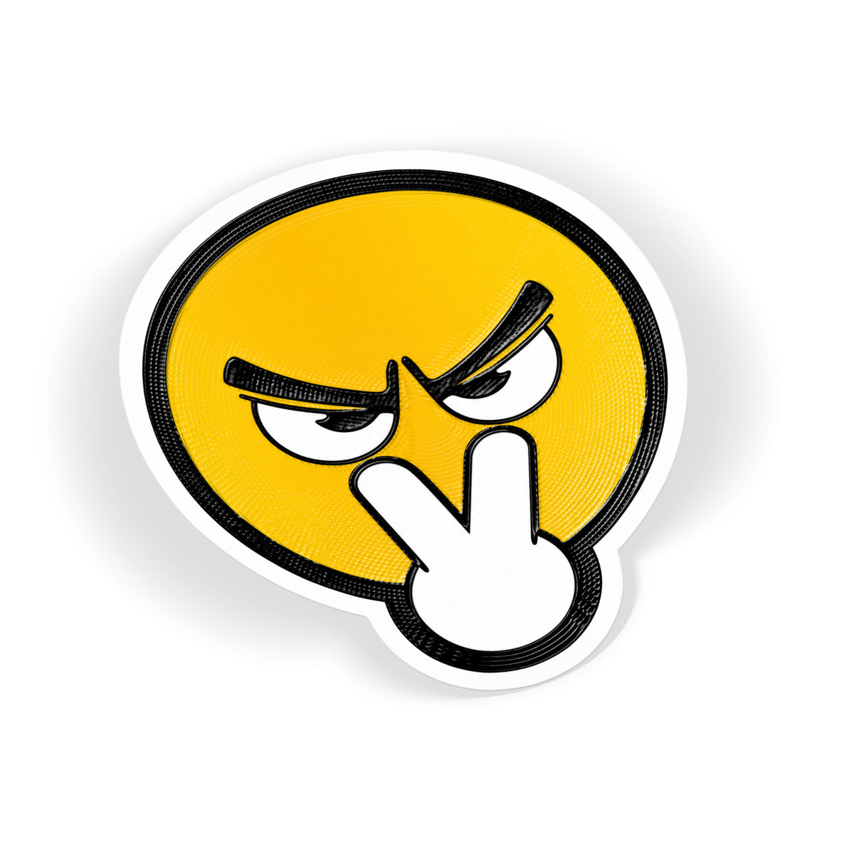 Peace Grumpy Emoji