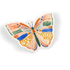 Peach Gouache Butterfly