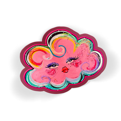 Pink Cloud Face