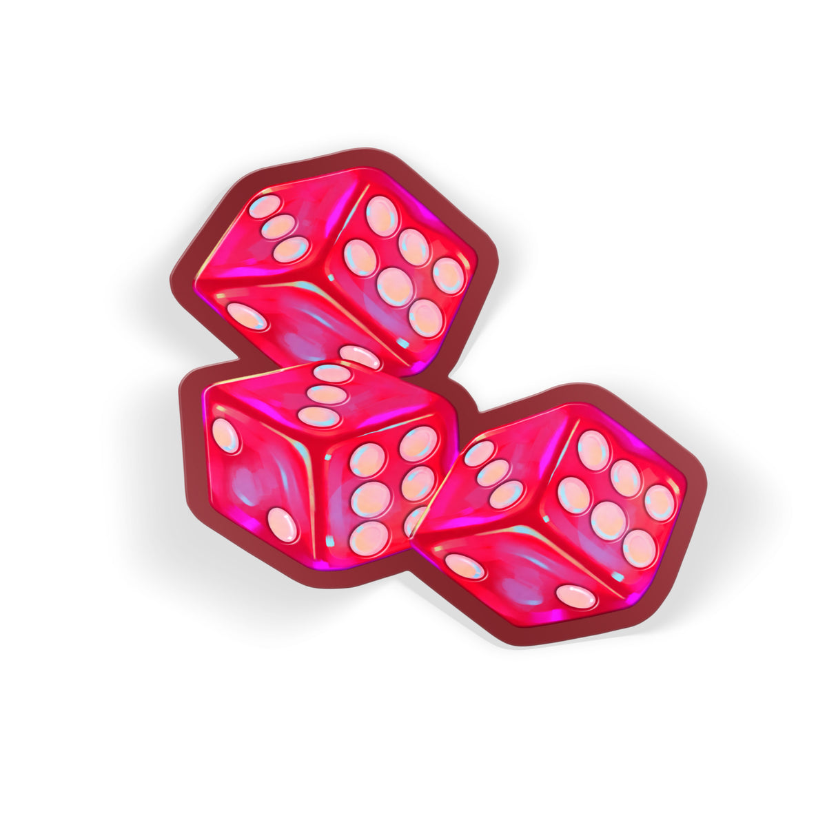 Pink Dice