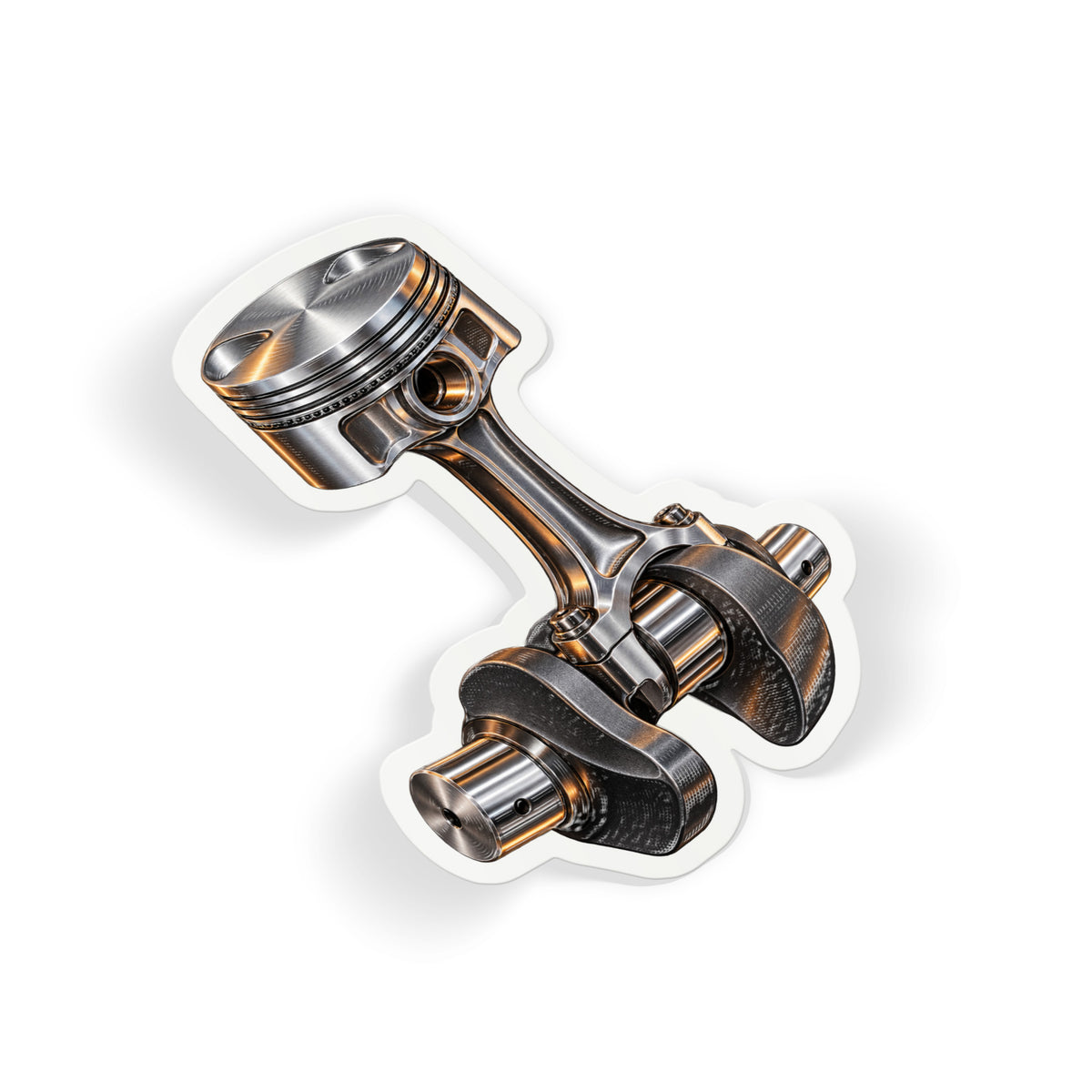 Piston And Crank