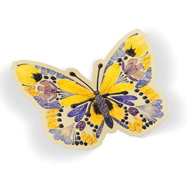 Pressed Petal Butterfly