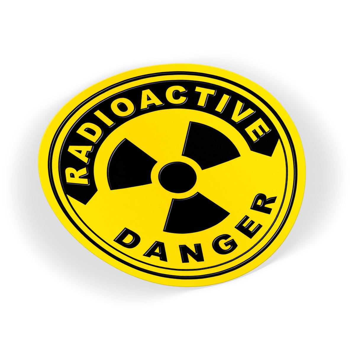 Radioactive Danger Badge
