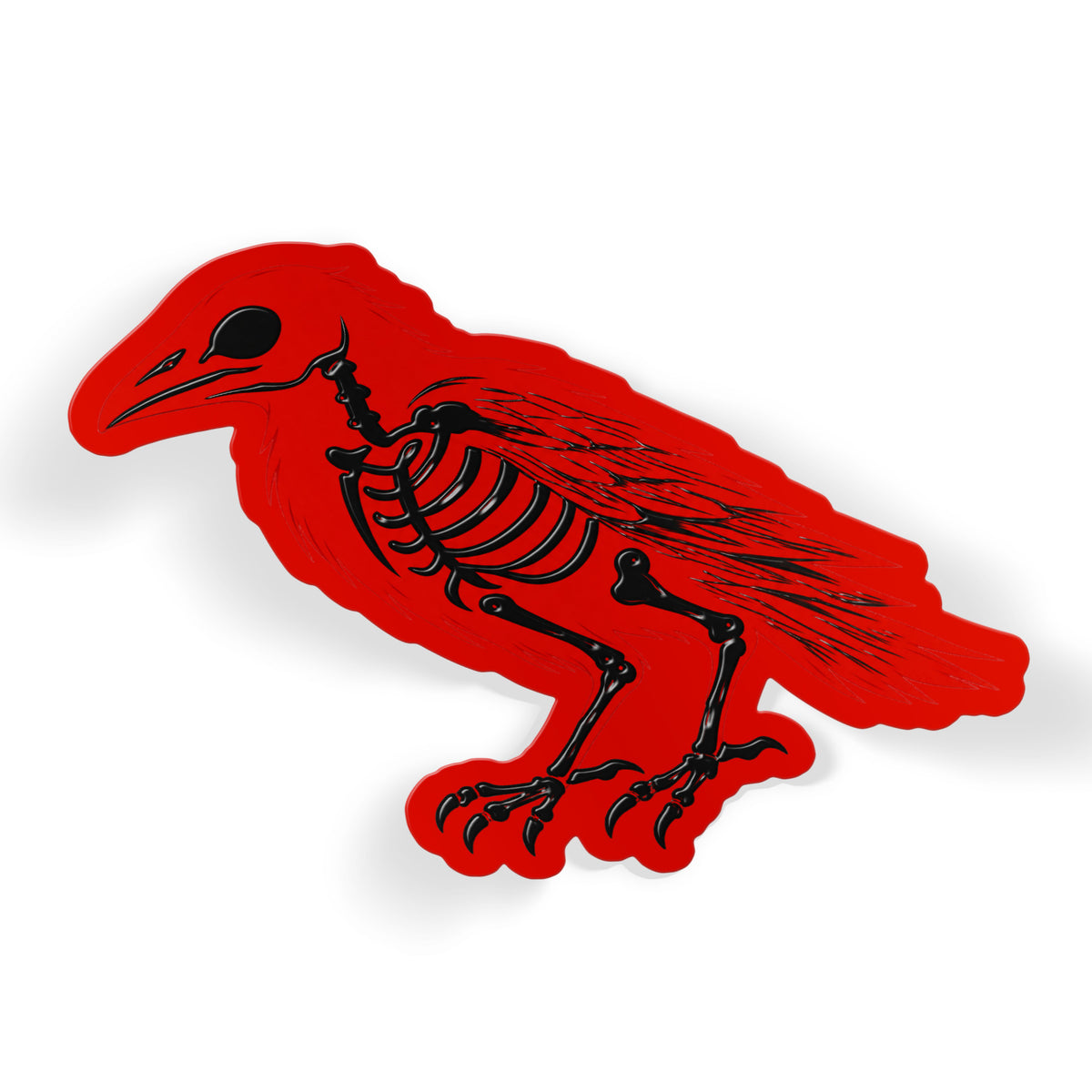 Red Raven Skeleton