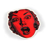 Red Scream Face