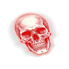 Red Stipple Skull