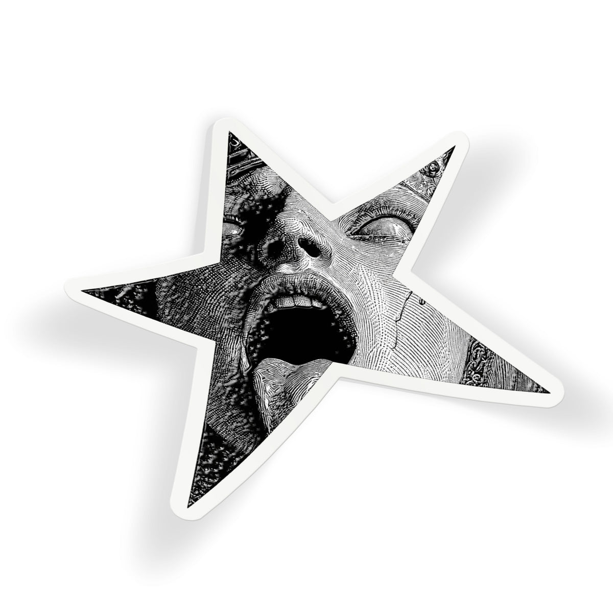 Screaming Star Face
