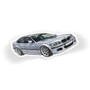 Silver BMW E46