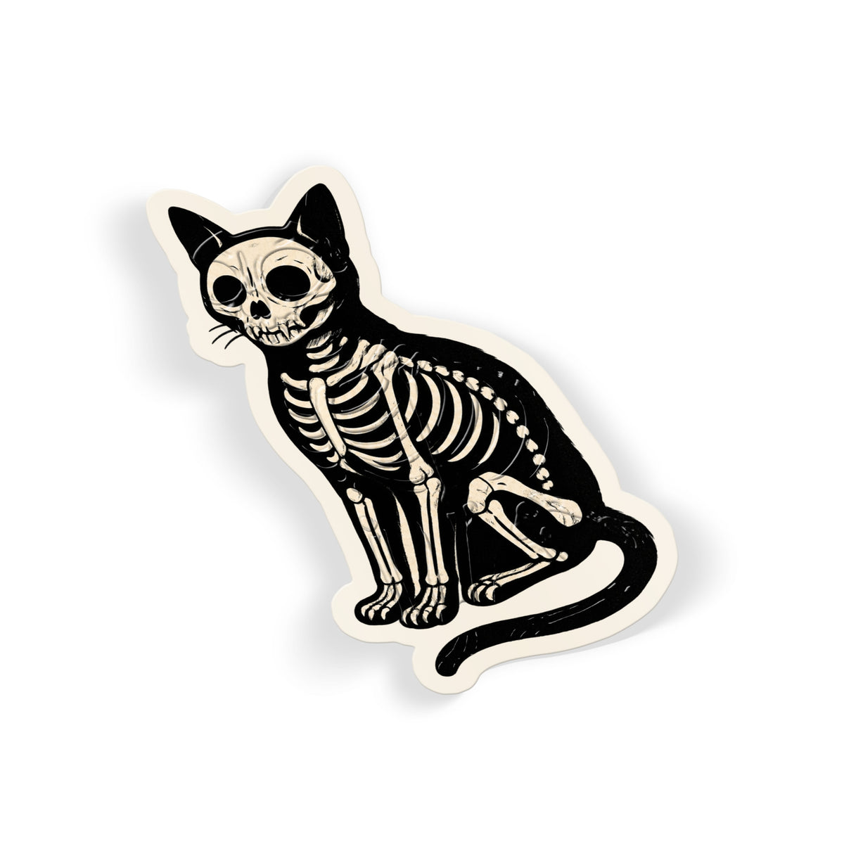 Skeleton Cat Side