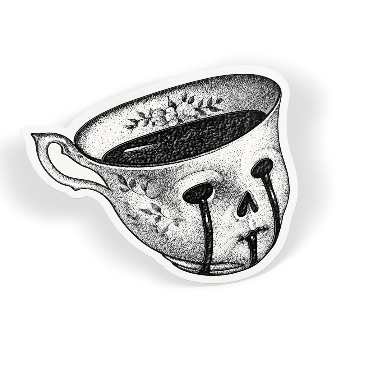 Skull Teacup