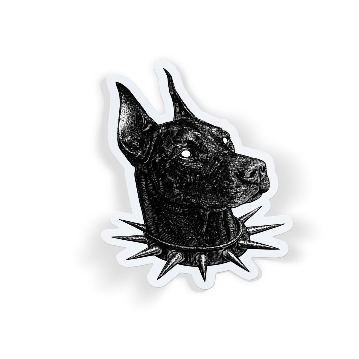 Spiked Doberman